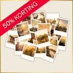 50% korting op fotoselectie